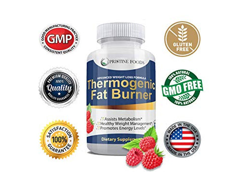 Thermogenic Fat Burner for Men and Women - High Dose Weight Loss Pills, Metabolism Booster and Appetite Suppressant (60 Vegan Diet Pills)