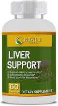 Pristine Food's Liver Supplement with Milk Thistle Artichoke Dandelion Root Support Healthy Liver Function for Men and Women Natural Detox Cleanse 60 Capsules