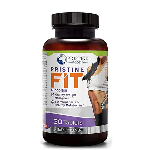 Pristine Foods Fit Thermogenic Fat Burner for Women - Natural Weight Loss Pills, Carb Blocker, Appetite Suppressant, Healthy Metabolism - 30 capsules